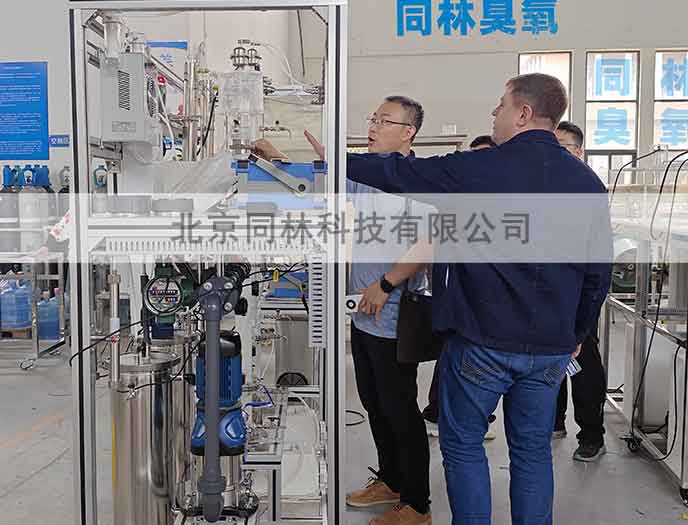 国际水处理SX公司参观北京同林工厂