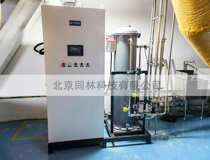 某生产疫苗企业臭氧发生器安装现场